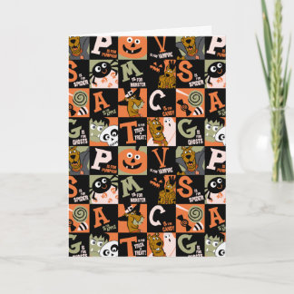 Scooby-Doo | Halloween Pattern Card