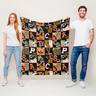 Scooby-Doo | Halloween Pattern Fleece Blanket