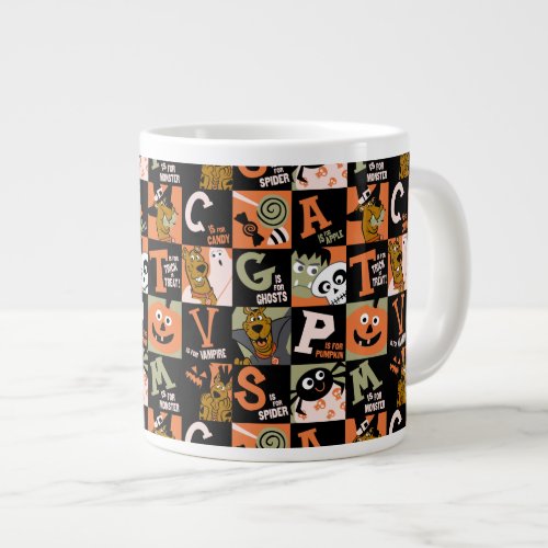 Scooby_Doo  Halloween Pattern Giant Coffee Mug