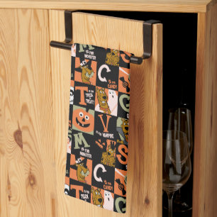 Scooby-Doo   Halloween Pattern Kitchen Towel