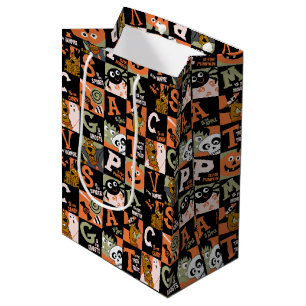 Scooby-Doo Halloween Pattern Medium Gift Bag