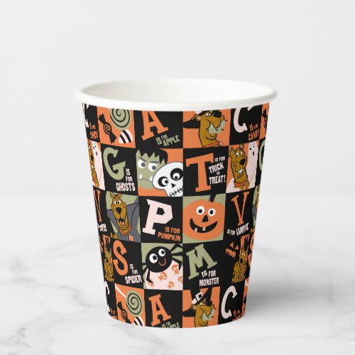 Scooby_Doo  Halloween Pattern Paper Cups