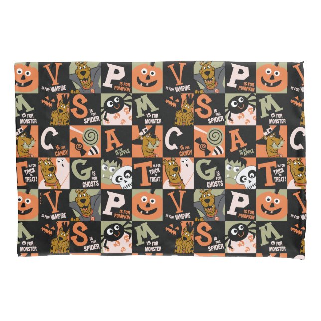 Scooby-Doo | Halloween Pattern Pillow Case (Front)