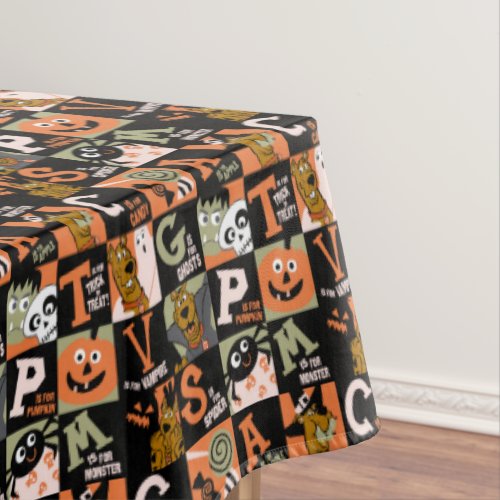Scooby_Doo  Halloween Pattern Tablecloth