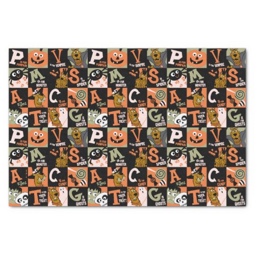 Scooby_Doo  Halloween Pattern Tissue Paper