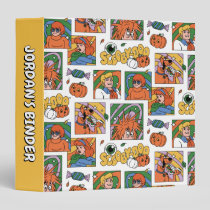 Scooby-Doo Halloween Photos Pattern 3 Ring Binder