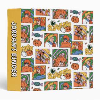 Scooby-Doo Halloween Photos Pattern 3 Ring Binder