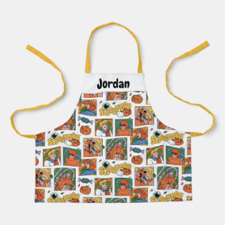 Scooby-Doo Halloween Photos Pattern Apron