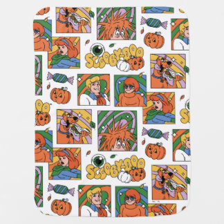 Scooby-Doo Halloween Photos Pattern Baby Blanket