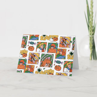 Scooby-Doo Halloween Photos Pattern Card