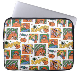 Scooby-Doo Halloween Photos Pattern Laptop Sleeve