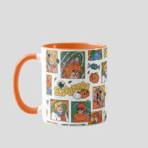 Scooby-Doo Halloween Photos Pattern Mug