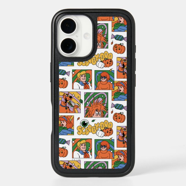 Scooby-Doo Halloween Photos Pattern Otterbox iPhone Case (Back)