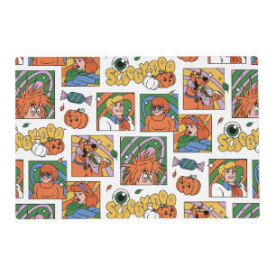 Scooby-Doo Halloween Photos Pattern Placemat