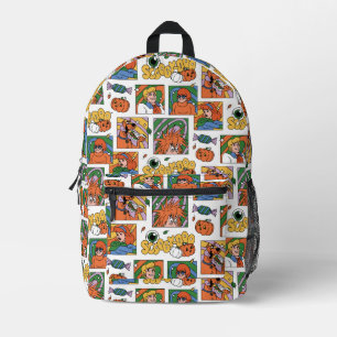 Scooby-Doo Halloween Photos Pattern Printed Backpack
