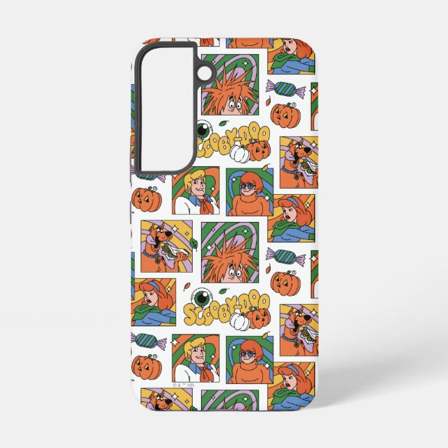 Scooby-Doo Halloween Photos Pattern Samsung Galaxy Case (Back)
