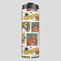 Scooby-Doo Halloween Photos Pattern Thermal Tumbler