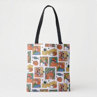 Scooby-Doo Halloween Photos Pattern Tote Bag