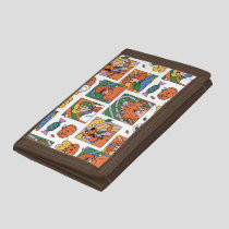 Scooby-Doo Halloween Photos Pattern Tri-fold Wallet
