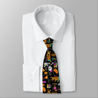 Scooby-Doo | Halloween Scooby-Doo Pattern Neck Tie