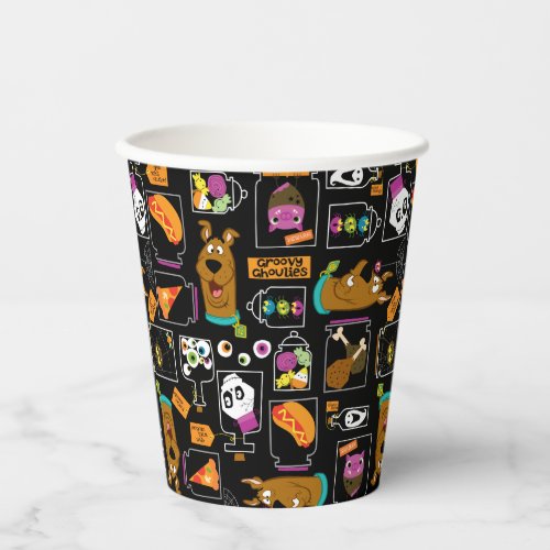 Scooby_Doo  Halloween Scooby_Doo Pattern Paper Cups