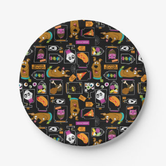 Scooby-Doo | Halloween Scooby-Doo Pattern Paper Plates