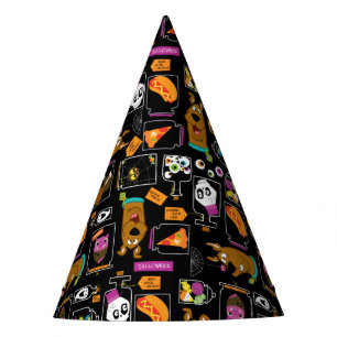 Scooby-Doo Halloween Scooby-Doo Pattern Party Hat