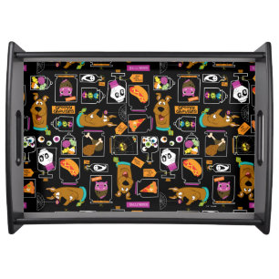 Scooby-Doo   Halloween Scooby-Doo Pattern Serving Tray