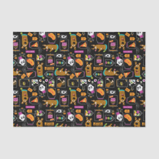 Scooby-Doo | Halloween Scooby-Doo Pattern Tissue Paper