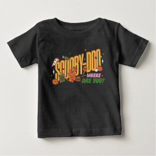 Scooby-Doo Halloween Snack Logo Baby T-Shirt