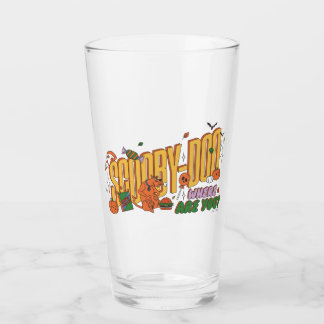 Scooby-Doo Halloween Snack Logo Glass