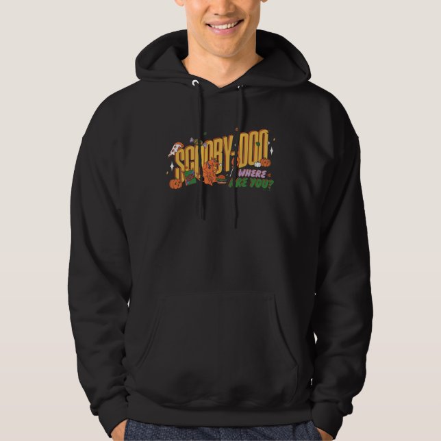 Scooby-Doo Halloween Snack Logo Hoodie (Front)