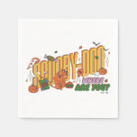 Scooby-Doo Halloween Snack Logo Napkins