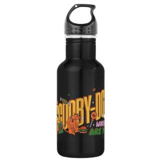 Scooby-Doo Halloween Snack Logo Stainless Steel Water Bottle