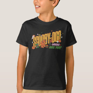 Scooby-Doo Halloween Snack Logo T-Shirt