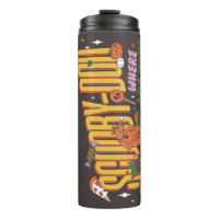 Scooby-Doo Halloween Snack Logo Thermal Tumbler
