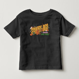 Scooby-Doo Halloween Snack Logo Toddler T-shirt