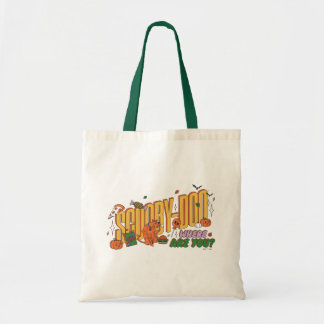 Scooby-Doo Halloween Snack Logo Tote Bag