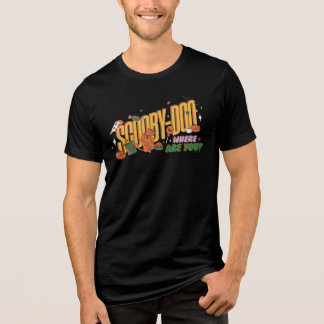 Scooby-Doo Halloween Snack Logo Tri-Blend Shirt
