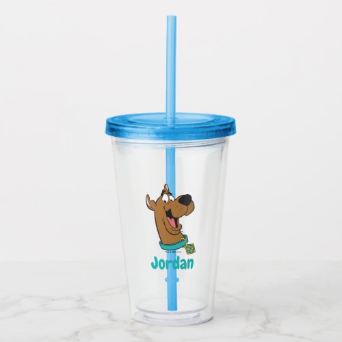 Scooby_Doo Happy Face Acrylic Tumbler