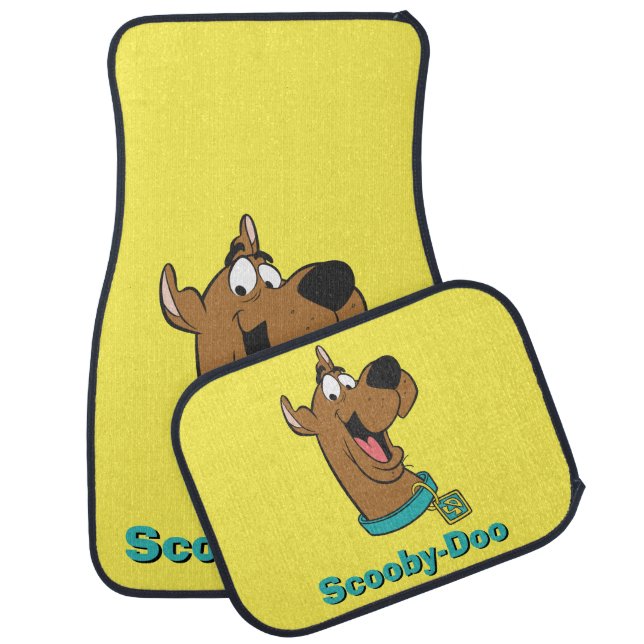 Scooby-Doo Happy Face Car Mat (Set)