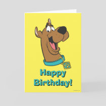 Scooby-Doo Happy Face Card