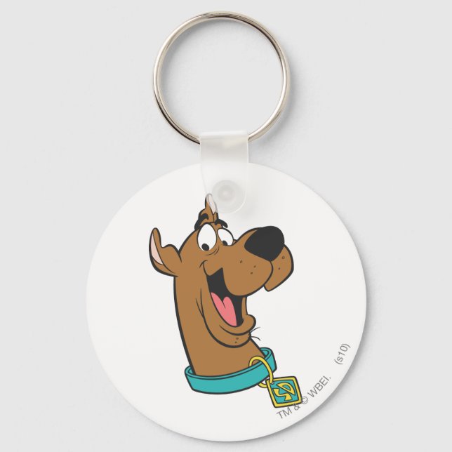 Scooby-Doo Happy Face Keychain (Front)