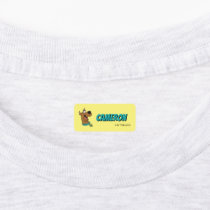 Scooby-Doo Happy Face Labels