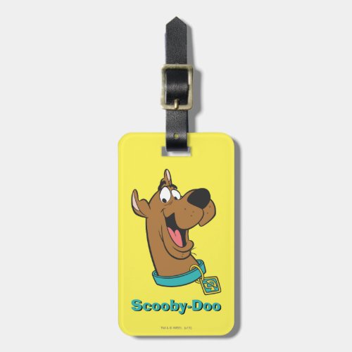 Scooby_Doo Happy Face Luggage Tag