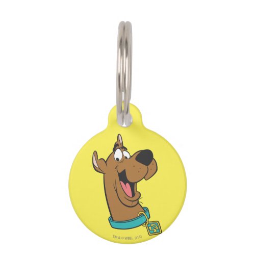 Scooby_Doo Happy Face Pet ID Tag