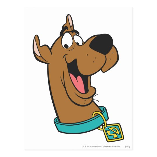 Scooby-Doo Happy Face Postcard | Zazzle.com