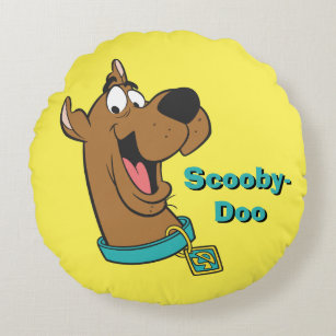 Scooby-Doo Happy Face Round Pillow