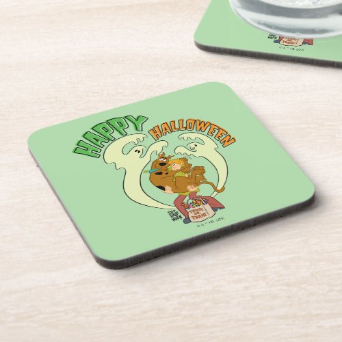 Scooby_Doo  Happy Halloween Beverage Coaster