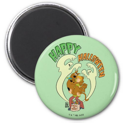 Scooby_Doo  Happy Halloween Magnet